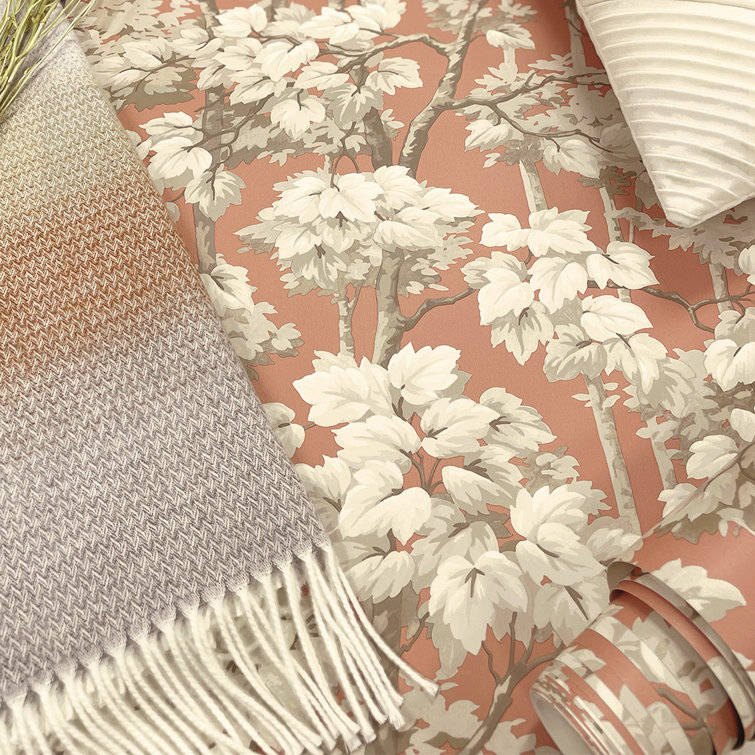 Marlow Home Co. Mahood 10.05m x 53cm Matte Wallpaper Roll Wayfair.co.uk